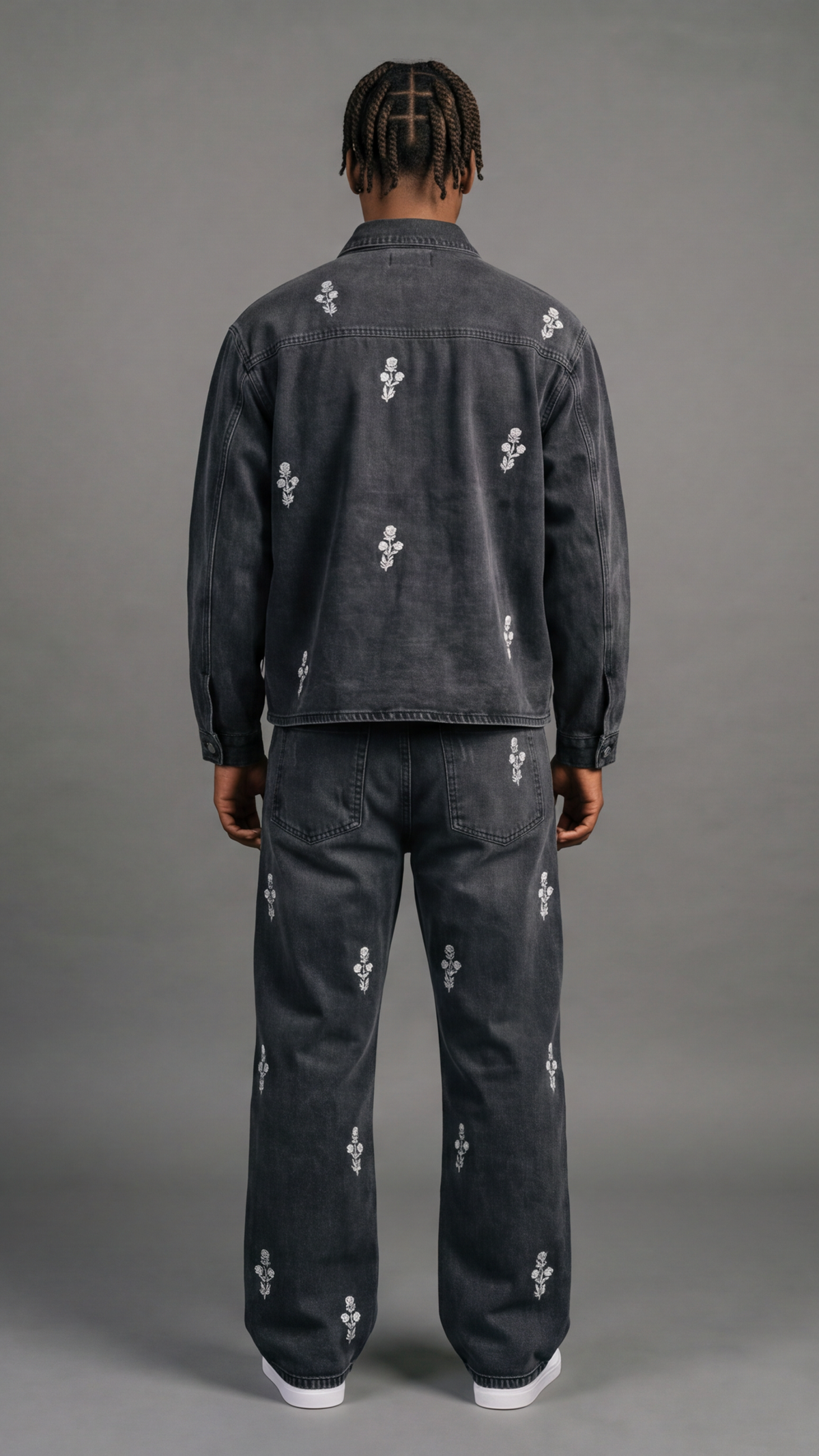Floral Embroidery Set - back