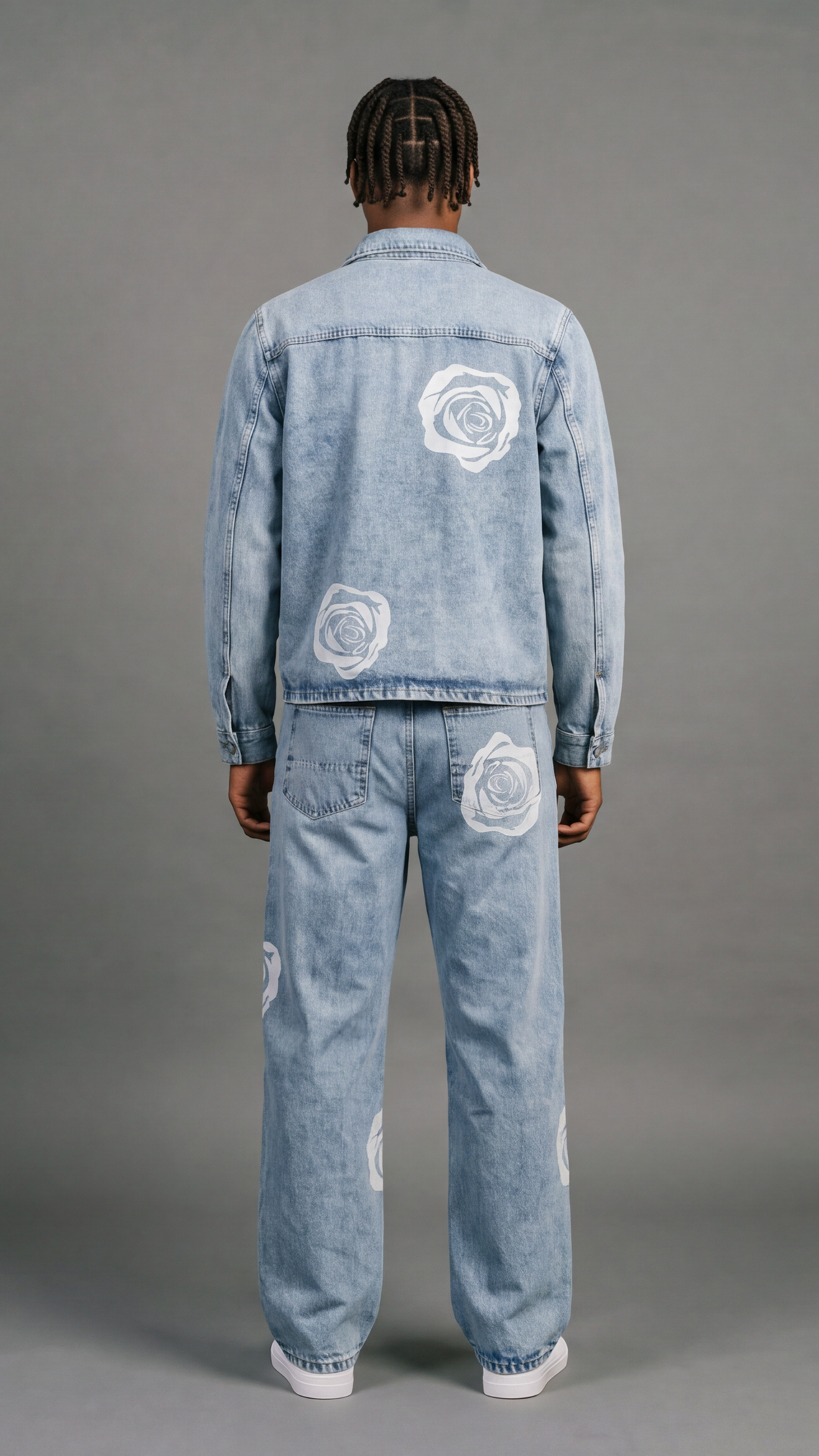 Rose Print Set - back