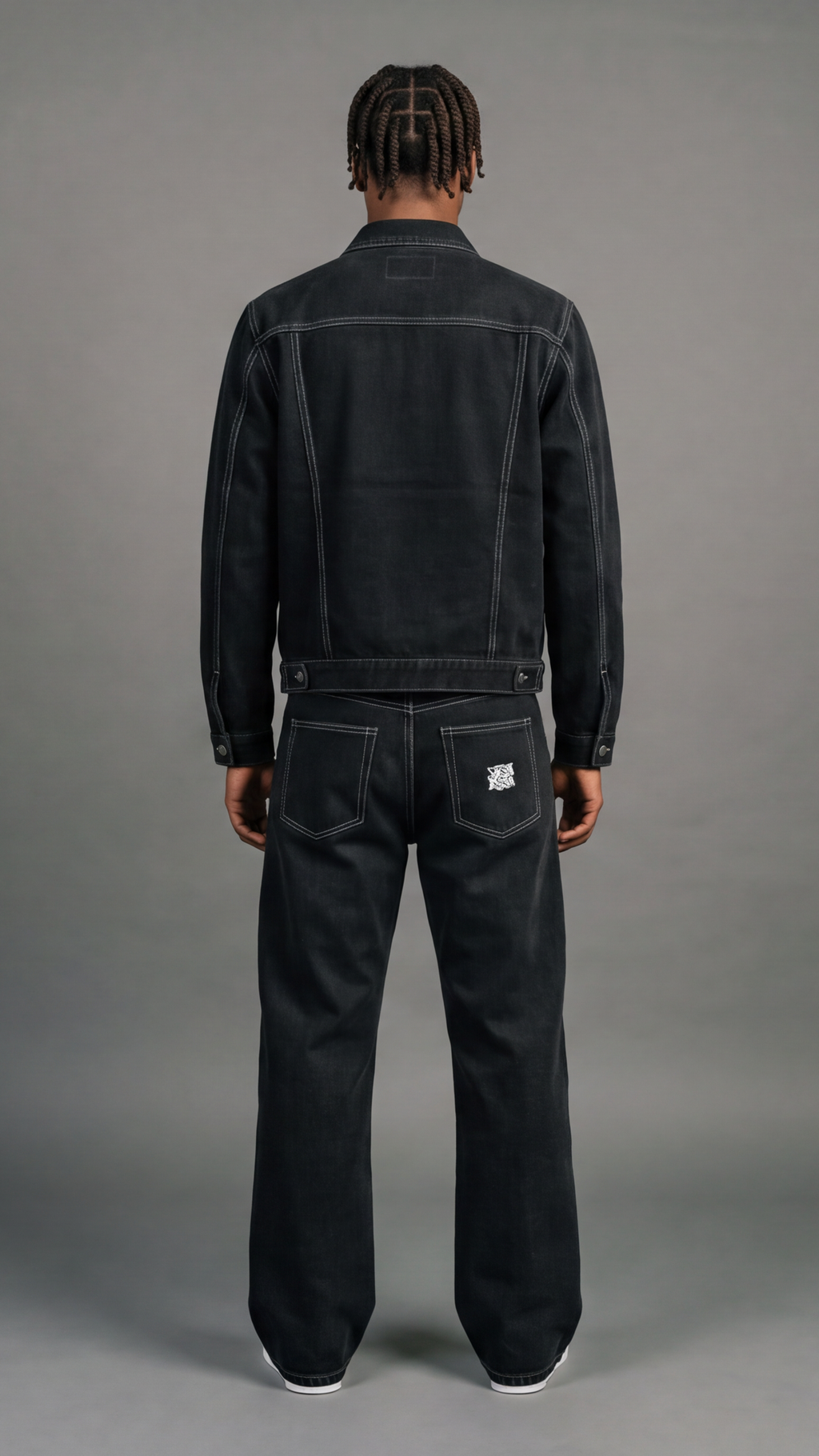 Contrast Stitch Set - back