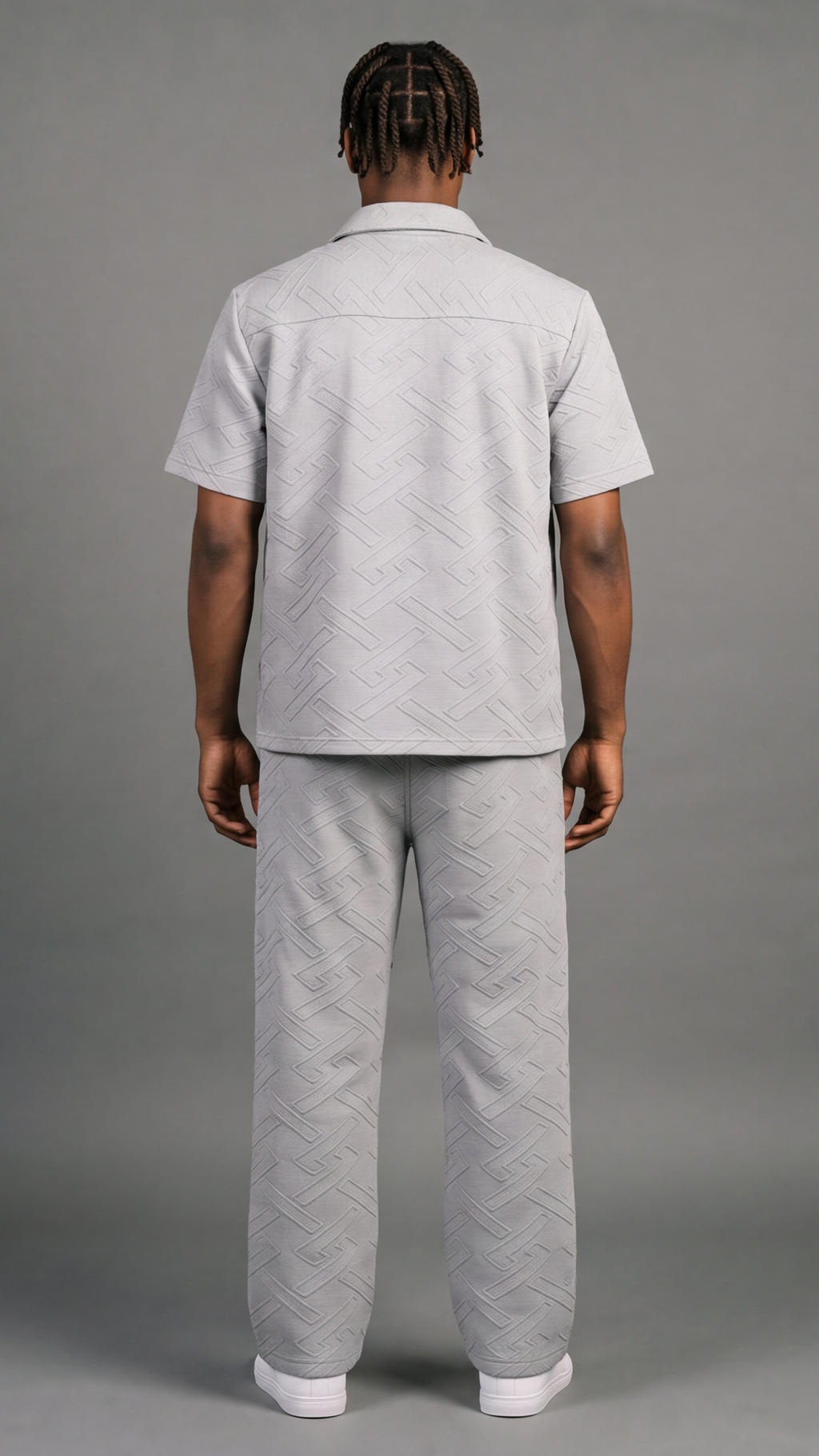 Monogram Jacquard Set - back