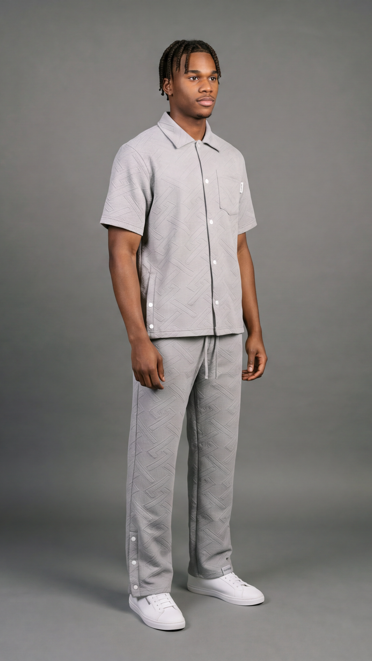 Monogram Jacquard Set - side
