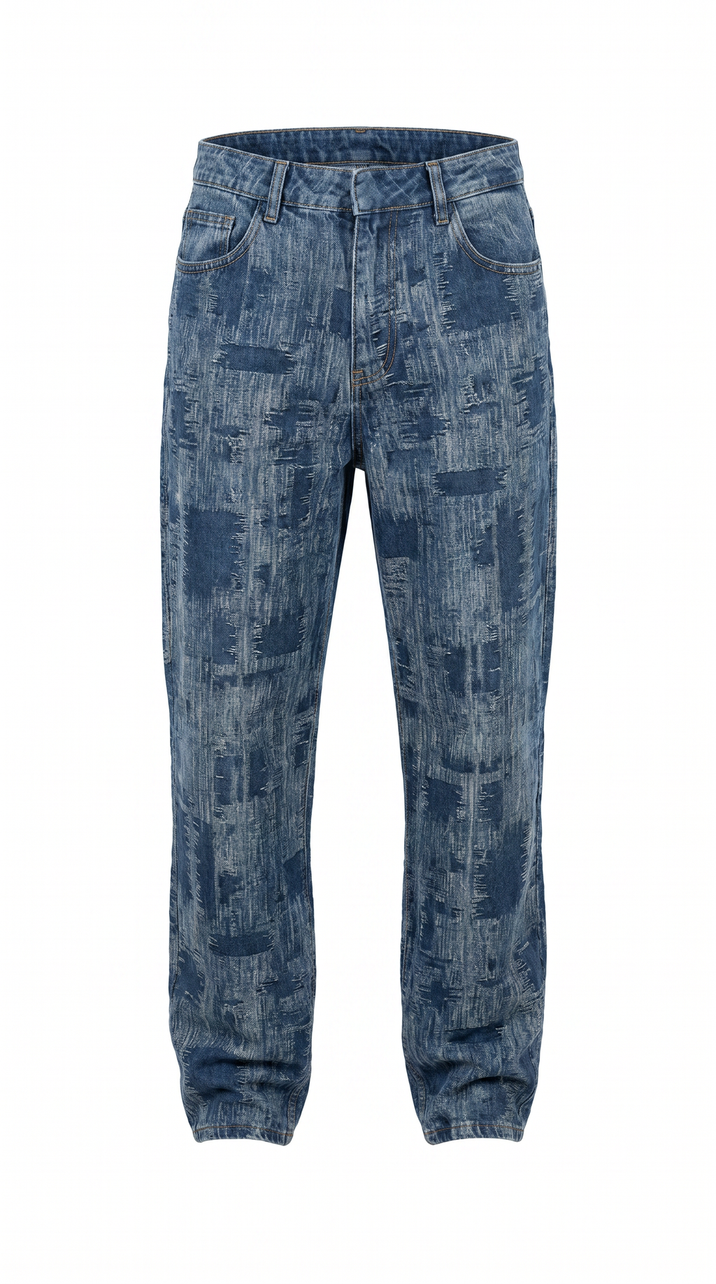 Jacquard Printed Set - jeans detail