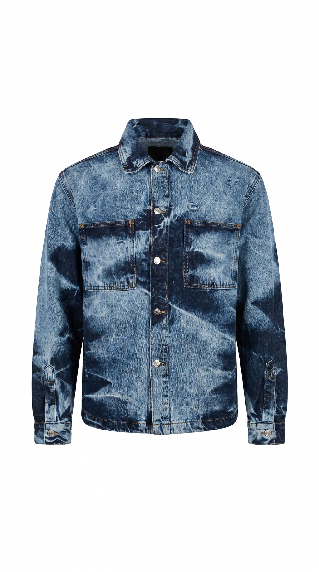 Marble Wash Set - marble wash jacket detail