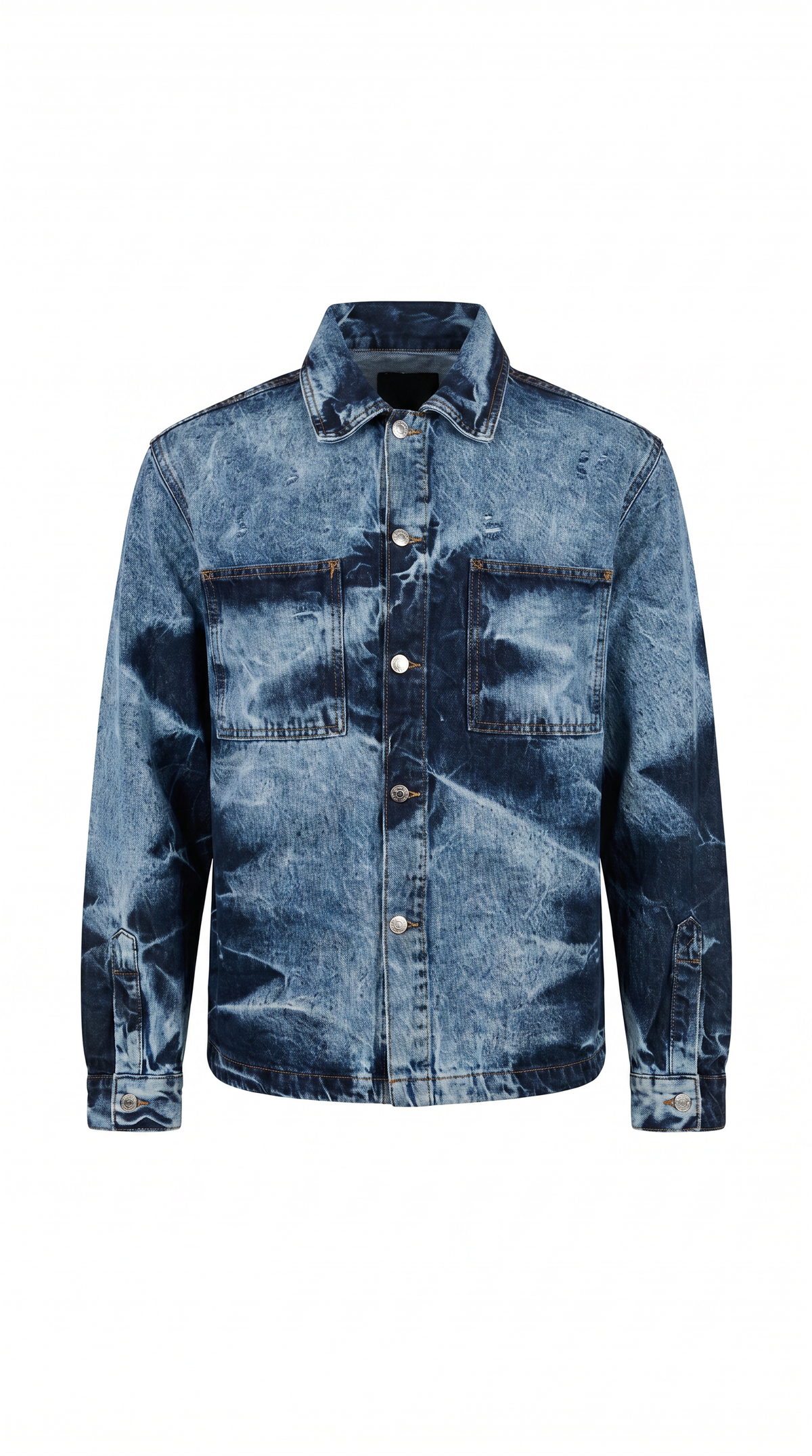 Marble Wash Set - marble wash jacket detail